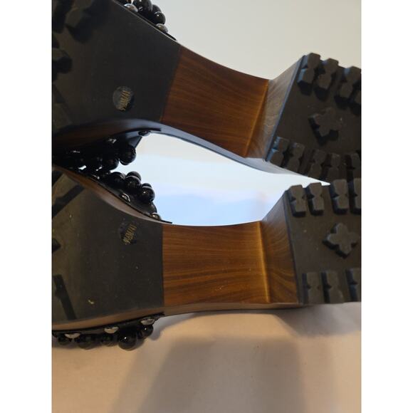 Jessica Simpson Women's SZ 9.5 M Telina Block Heel Dress Sandals Black - Picture 14 of 14